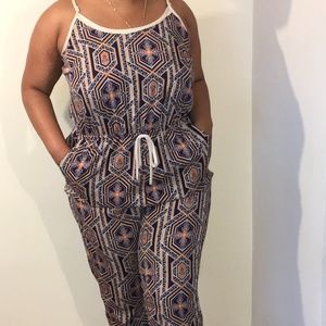 Multi colored romper